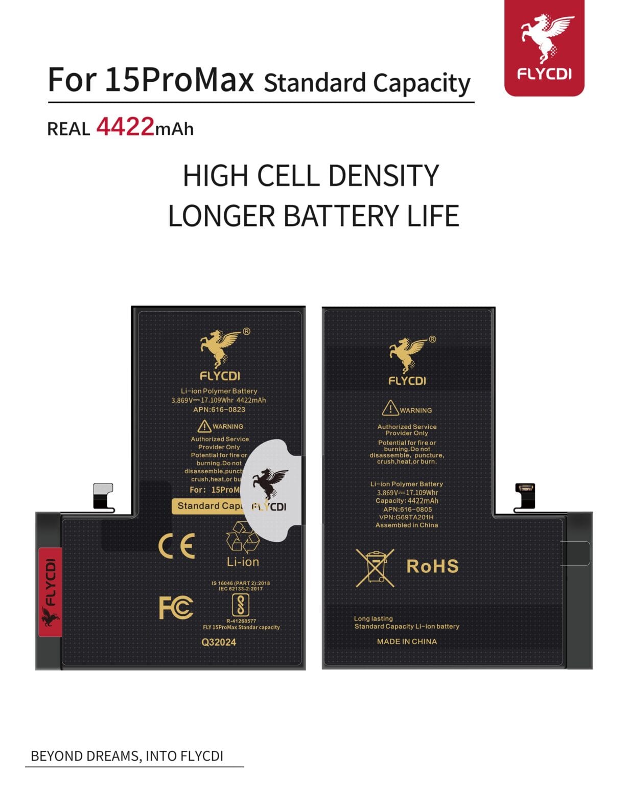 BATTERY IPHONE 15 PRO MAX