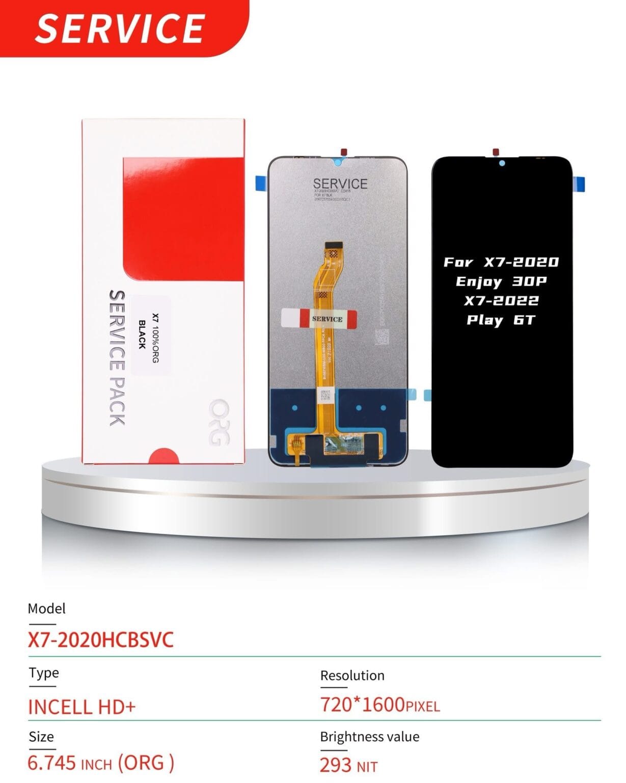 LCD HONOR X7 2022 ORIGINAL