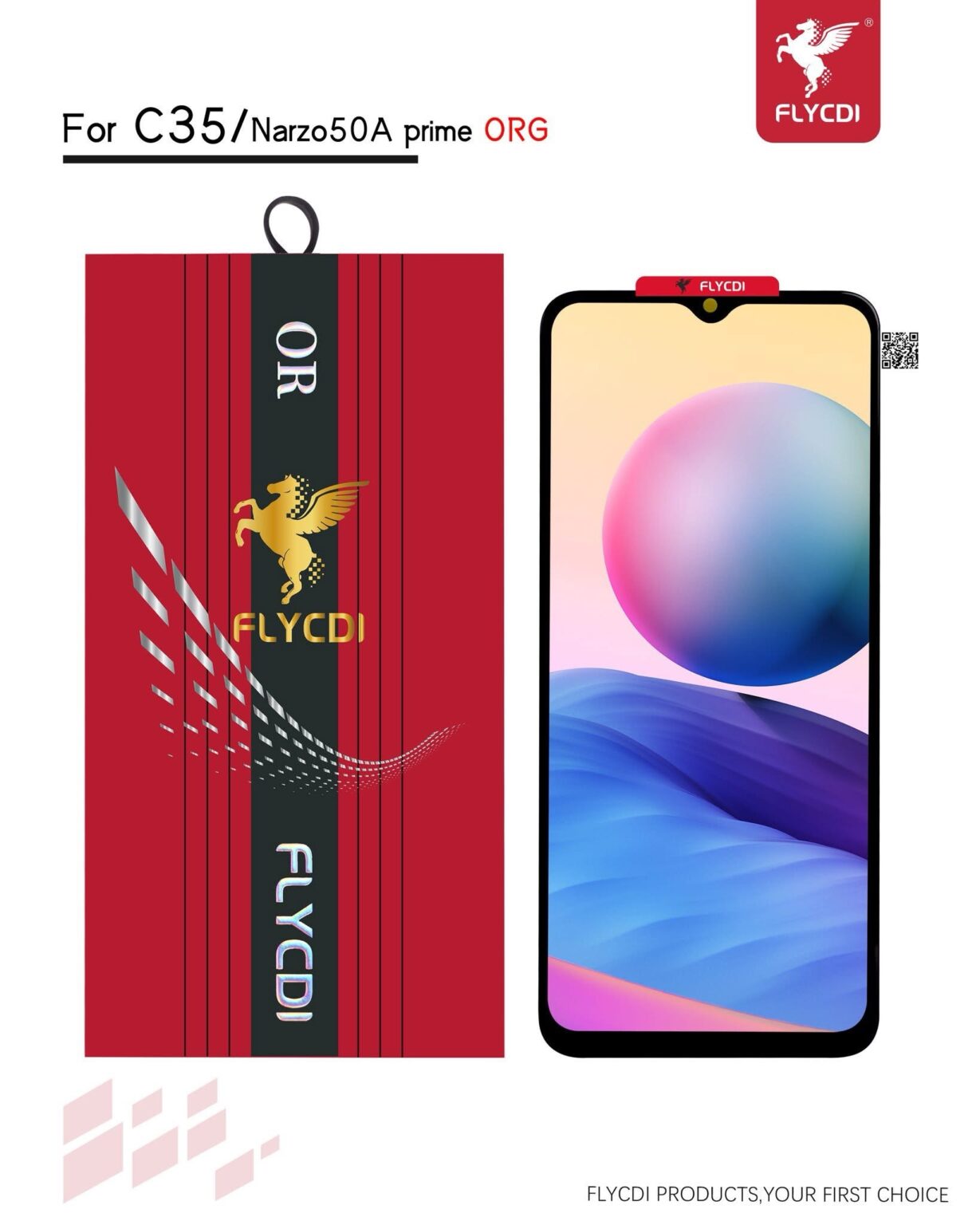 LCD REALME C35 FLYCDI