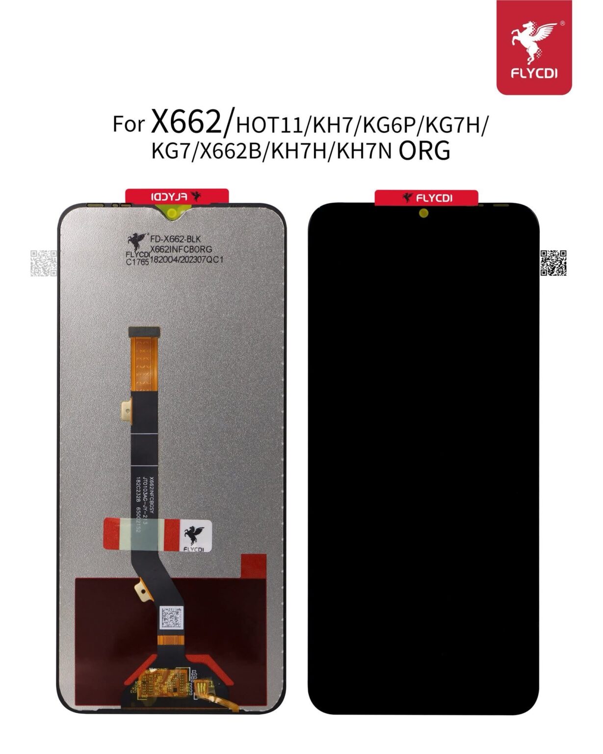 LCD HOT11/SPARK 8T X662 FLYCDI