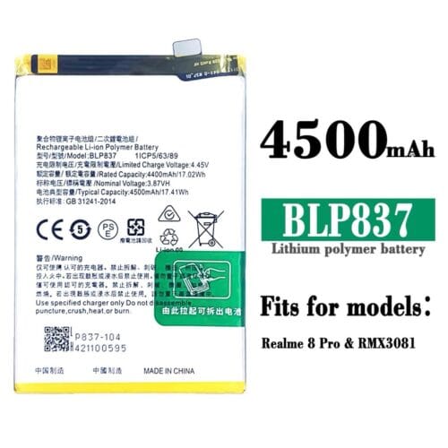 BATTERY REALME 8 PRO / 9PRO PLUS