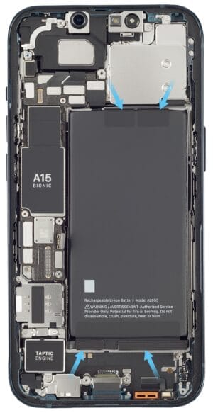 BATTERY IPHONE 13  PASS DIAGNOSED FLYCDI