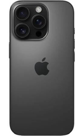 BACK  COVER IPHONE 16 PRO MAX BLACK