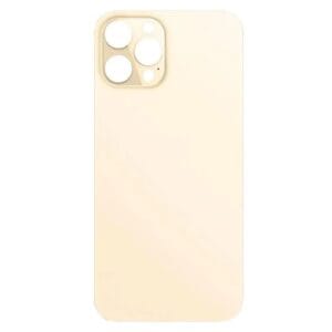BACK COVER IPHONE 12 PRO MAX GOLD وكالة