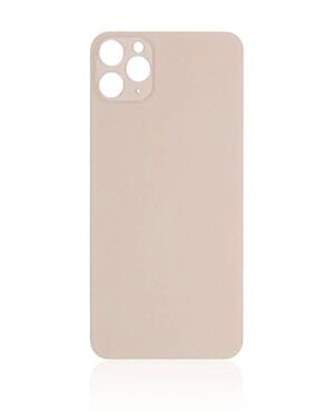 BACK COVER IPHONE 11 PRO MAX GOLD وكالة