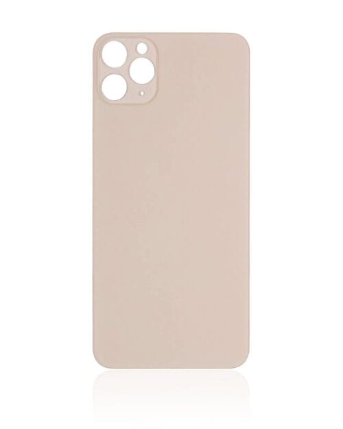 BACK COVER IPHONE 11 PRO MAX GOLD وكالة