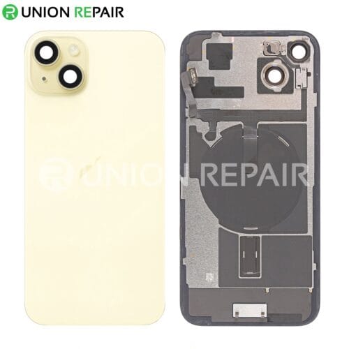 BACK COVER IPHONE 15 YELLOW