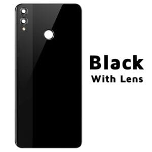 BACK 8X WITH LENS BLACK