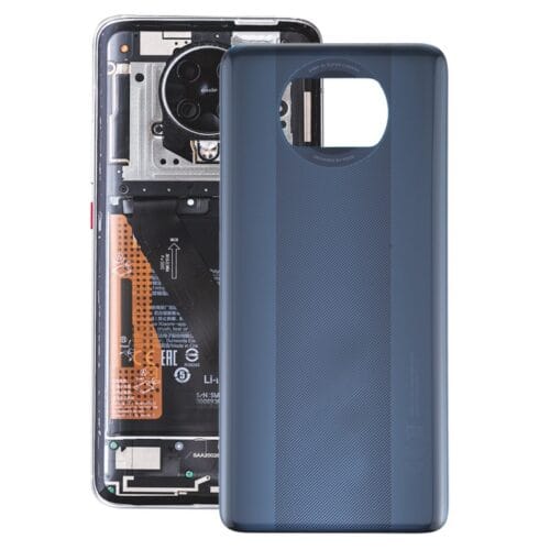 BACK COVER POCO X3/X3 PRO BLACK