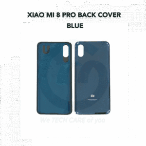 BACK COVER XIAOMI MI 8 PRO BLUE