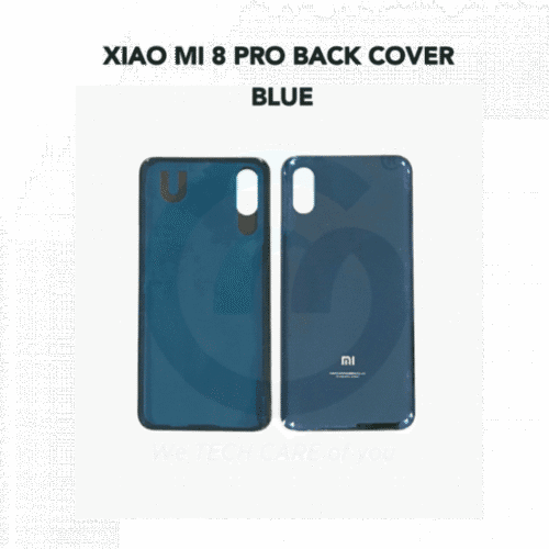BACK COVER XIAOMI MI 8 PRO BLUE