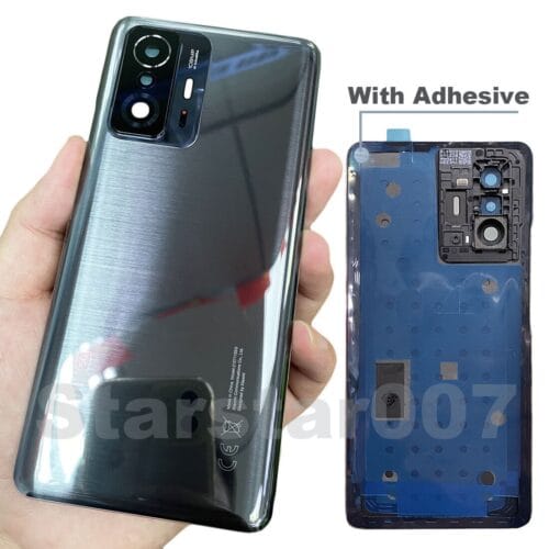 BACK COVER MI11T/ MI11T PRO BLACK