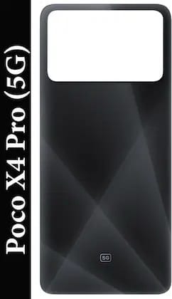 BACK COVER POCO X4 PRO 5G BLACK