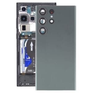 BACK COVER S23 ULTRA GREEN