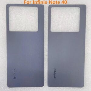 BACK COVER INFINIX NOTE 40 4G BLACK