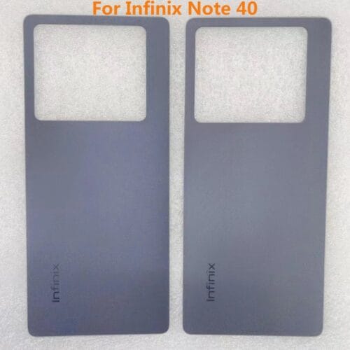 BACK COVER INFINIX NOTE 40 4G BLACK