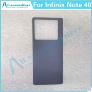 BACK COVER INFINIX NOTE 40 4G BLACK