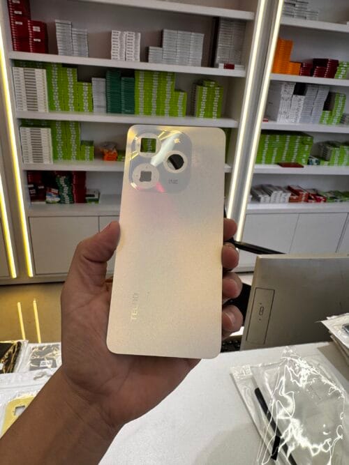 BACK COVER TECNO POP 8 WHITE