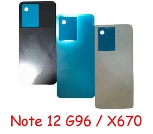 BACK COVER INFINIX NOTE 12 G96 BLACK