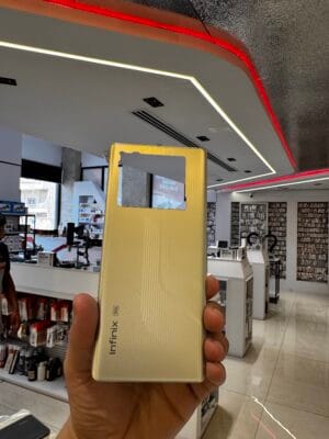 BACK COVER INF NOTE 40 PRO 5G GOLD