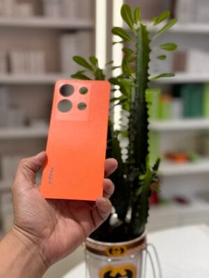 BACK COVER INFINIX NOTE 30 ORANGE COPY