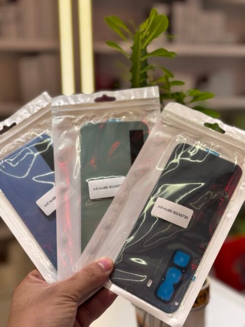 BACK COVER INFINIX HOT 50 5G SILVER