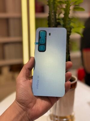 BACK COVER INFINIX HOT 50 5G SILVER