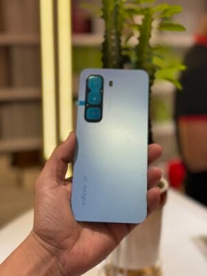 BACK COVER INFINIX HOT 50 5G SILVER