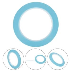 لاسق وجهين رفيع ازرق