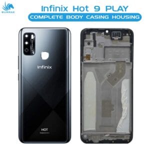HOUSING INFINIX HOT 9 PLAY BLACK