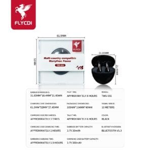 سماعات من شركة فلاي TWS-001