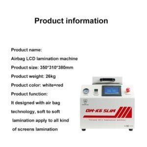 مكينة كبس كاسات اوكماستر كاملة K6 SLIM