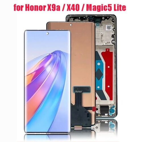 LCD HONOR X9A SILVER فريم