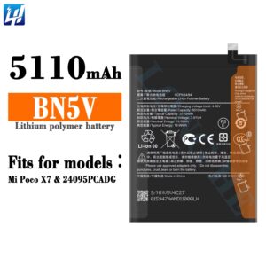 BATTERY POCO X7 / REDMI NOTE 14 PRO 5G BN5V FLYCDI قدرة مزودة