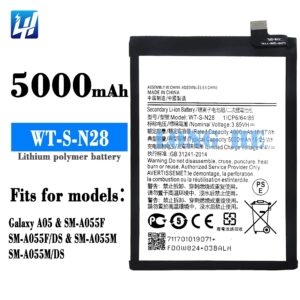 BATTERY SAMSUNG A05 FLYCDI قدرة مزودة