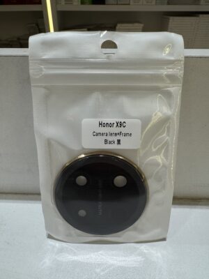 عدسة كامرة HONOR X9C لون اسود مع الفريم