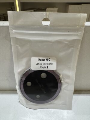 عدسة كامرة HONOR X9C لون بنفسجي مع الفريم