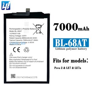 BATTERY TECNO POVA 2_POP 5 LITE (BL_68AT) FLYCDI ( قدرة مزودة)