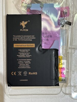 BATTERY IPHONE 13 PRO MAX FLYCDI بدون فلات