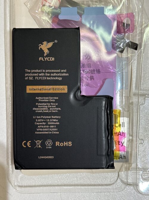 BATTERY IPHONE 13 PRO MAX FLYCDI بدون فلات