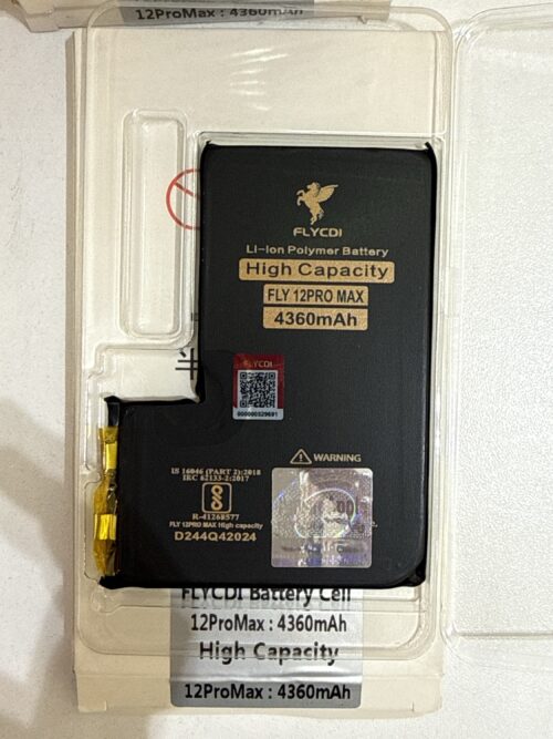 BATTERY IPHONE 12 PRO MAX FLYCDI بدون فلات