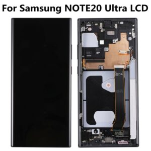 LCD SAM NOTE 20 ULTRA BLACK وكاله فريم