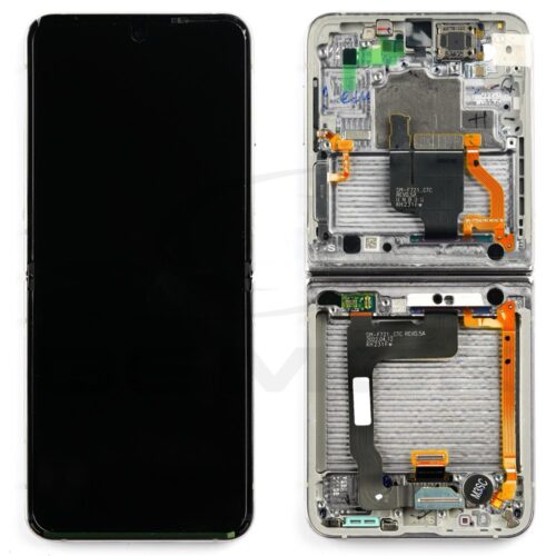LCD SAMSUNG Z FLIP 4 SILVER وكالة فريم