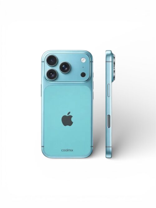 شاصي ايفون 17 برو ماكس لون فيروزي