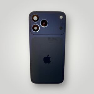 شاصي تحوير 12 TO 17PRO MAX ازرق مع فلات مشدود