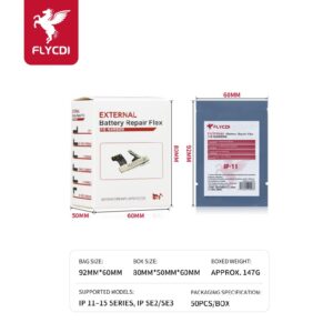 FLAT BATTERY IPHONE 12/12PRO FLYCDI