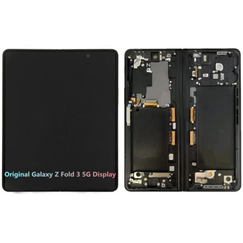LCD SAMSUNG Z FOLD 3 BLACK  وكاله فريم