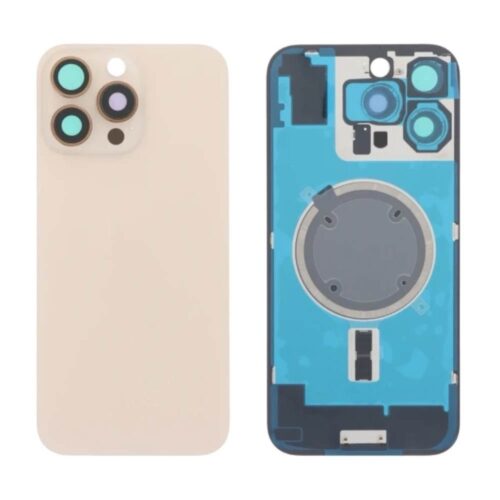 img_5220 BACK COVER IPHONE 16 PRO MAX GOLD ORIGINAL