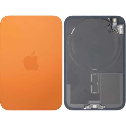 BACK COVER IPHONE 17 PRO MAX ORANGE اصلي تفصيخ