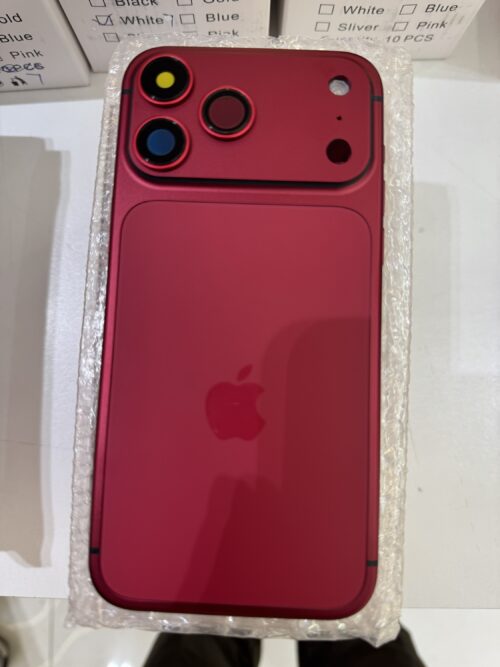 شاصي 14 PRO MAX شكل 17 PRO MAX عنابي